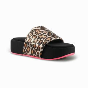 Nine West Rize Platform Slippers Bruin Nederland | QKO-068471